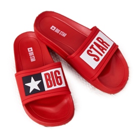 Dětské pantofle Big Star DD374153 Red červený