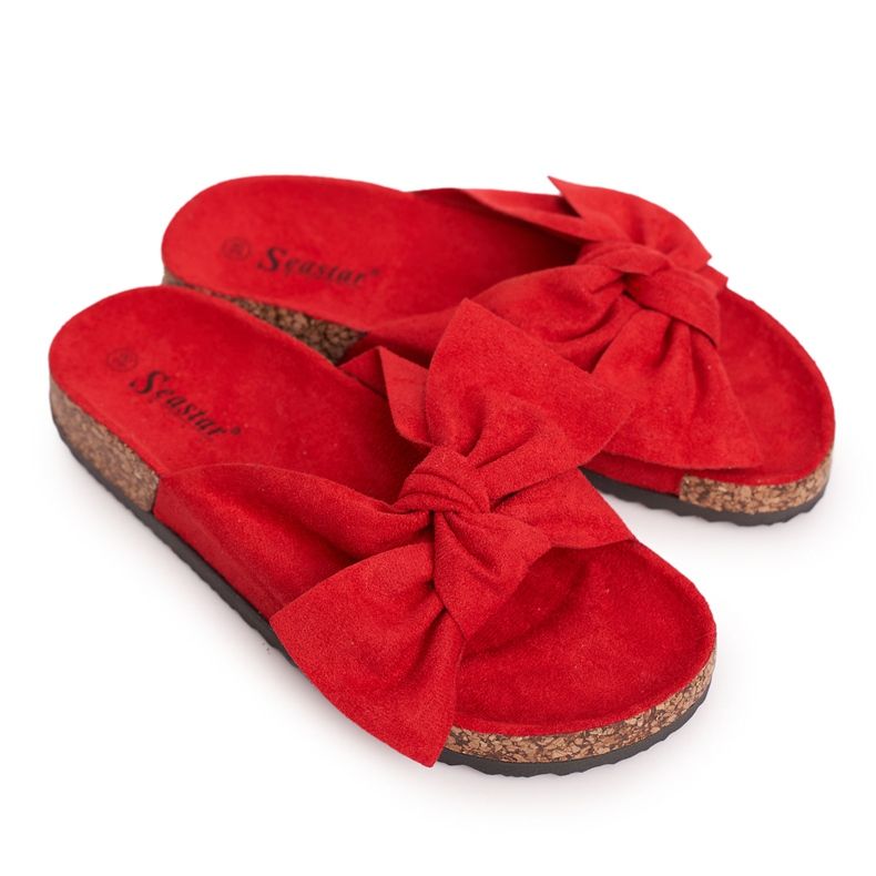 PB2 Dětské červené žabky Wendy Little