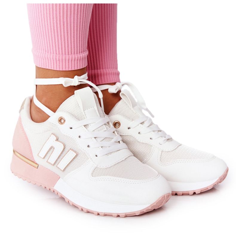 Dámská sportovní obuv Tenisky White and Pink Maddie bílý růžový