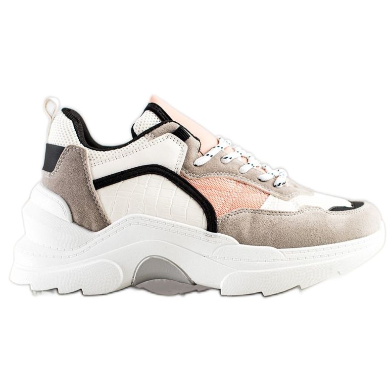 SHELOVET Módní barevné tenisky vícebarevný