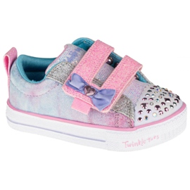 Boty Skechers Shuffle Lite Sweet Supply Jr 20320N-LPMT černý vícebarevný