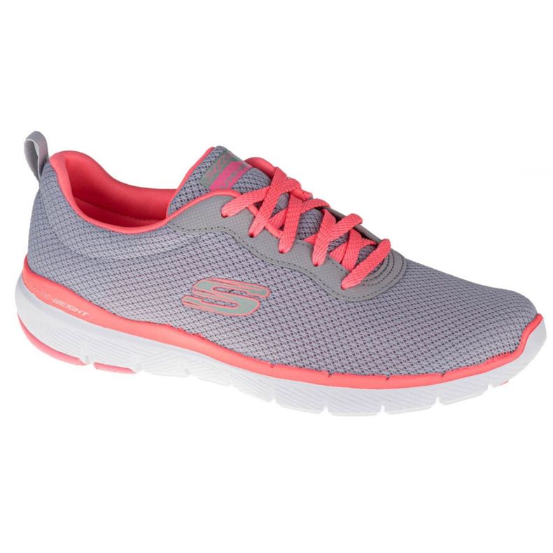 Boty Skechers Flex Appeal 3.0 First Insight W 13070-LGHP šedá