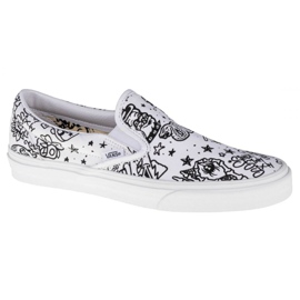 Boty Vans Classic Slip-On U VN0A4BV31IU bílý černá Boty Vans Classic Slip-On U VN0A4BV31IU bílý černá