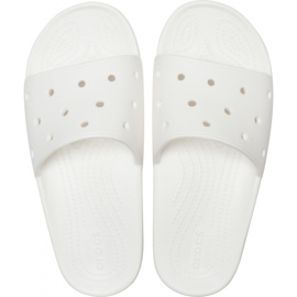 Dámské pantofle Crocs Classic Slide bílé 206121 100 bílý Dámské pantofle Crocs Classic Slide bílé 206121 100 bílý
