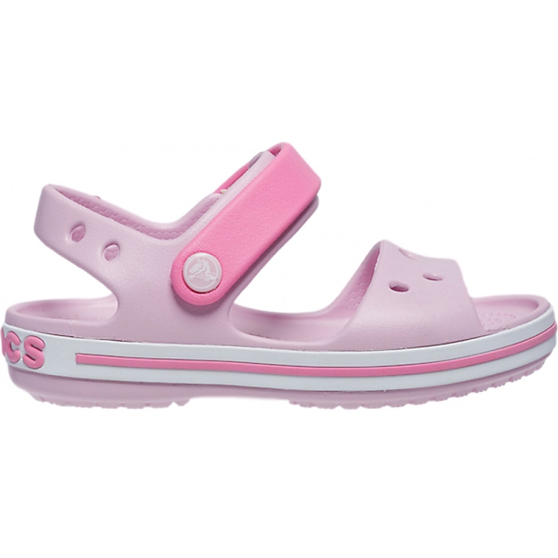 Dětské sandály Crocs Crocband Sandal Kids pink 12856 6GD růžový