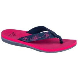 Žabky Kappa Lagoon W 242484-2267 námořnická modř růžový