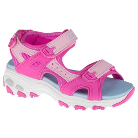 Skechers D'Lites Jr 664133L-HPMT růžový