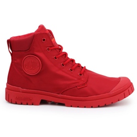 Boty Palladium Pampa SP20 Cuff Waterproof 76835-614-M červený