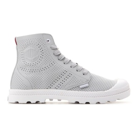 Boty Palladium Mid Lp Perf W 95756-073-M šedá Boty Palladium Mid Lp Perf W 95756-073-M šedá