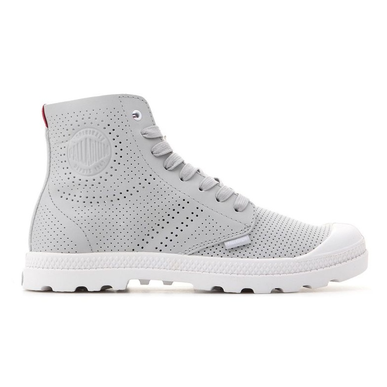 Boty Palladium Mid Lp Perf W 95756-073-M šedá