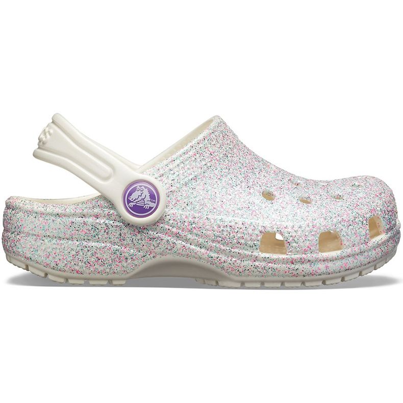 Crocs dětské Classic Glitter Clog barevné 205441 159 vícebarevný