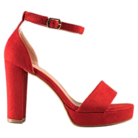 Weide Červené Sandály Na Baru červený