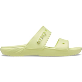 Crocs Classic Pantofle Žlutá 206761 3U4 zelený žluť