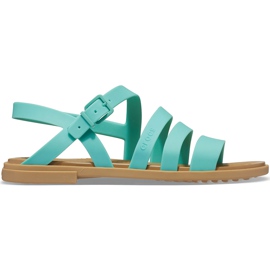 Dámské sandály Crocs Tulum Sandal mint 206107 3U3 zelená Dámské sandály Crocs Tulum Sandal mint 206107 3U3 zelená