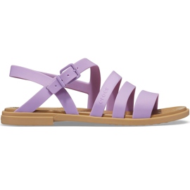 Dámské sandály Crocs Tulum Sandal Violet 206 107 5PR fialový Dámské sandály Crocs Tulum Sandal Violet 206 107 5PR fialový