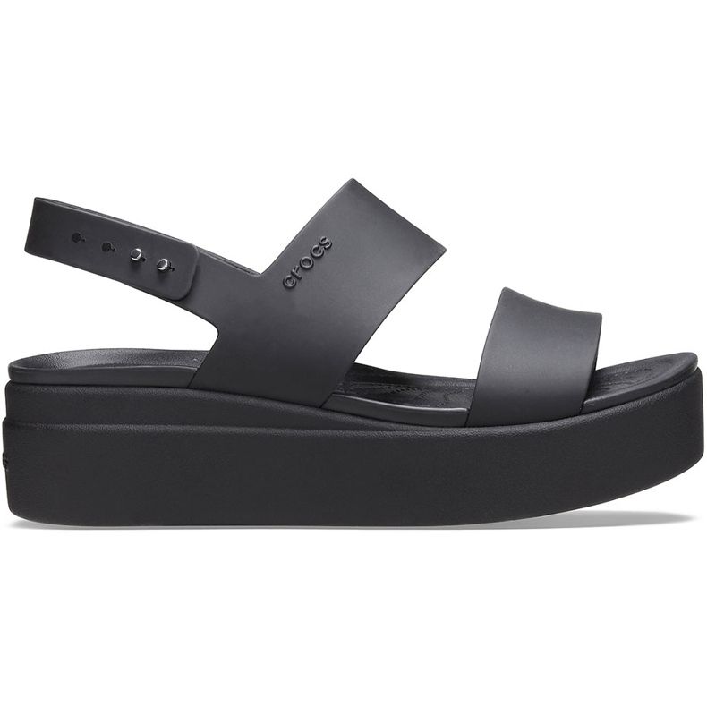Dámské sandály Crocs Brooklyn Low Wedge černé 206453060 černá