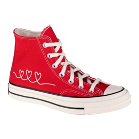 Converse VDay Chuck 70 High Top W 171117C červený