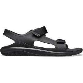 Pánské sandály Crocs Swiftwater Molded Expedition černé 206526 060 černý