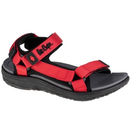 Dámské sandály Lee Cooper W LCW-21-34-0207L černý červený