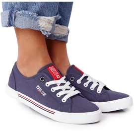Dámské tenisky Big Star HH274063 Navy Blue námořnická modř