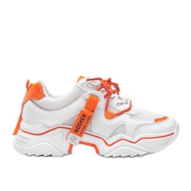 Keňské bílé sportovní tenisky bílý