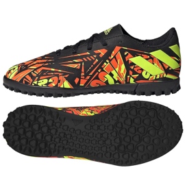 Kopačky Adidas Nemeziz Messi.4 Tf Jr FW7311 vícebarevný pomerančový
