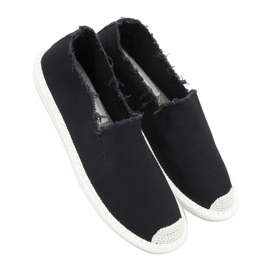 Černé dámské espadrilky 7105 Black černá
