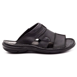 Polbut Pánské pantofle 358 černé černá