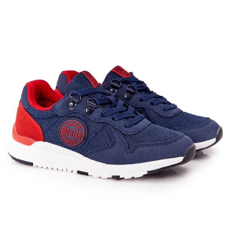 Dětská sportovní obuv Memory Foam Big Star HH374175 Navy Blue vícebarevný Dětská sportovní obuv Memory Foam Big Star HH374175 Navy Blue vícebarevný