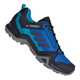 Boty Adidas Terrex AX3 M EG6176 černý modrý vícebarevný