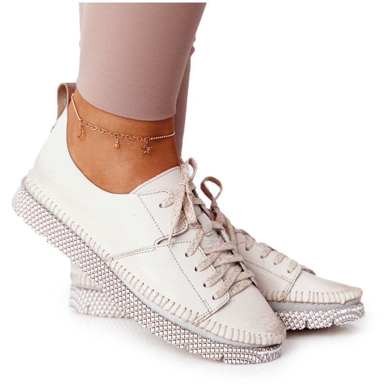 Dámské kožené boty Maciejka 05054-25 Golden zlatý Dámské kožené boty Maciejka 05054-25 Golden zlatý