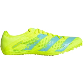 Pánské boty adidas Sprintstar hroty zelené FW2237 zelený