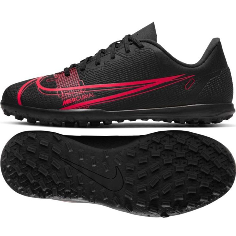 Kopačky Nike Mercurial Vapor 14 Club Tf Jr CV0945 090 černá černá