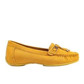 Mustard Darren mokasíny žlutá