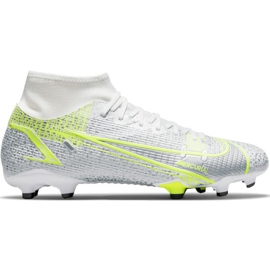 Kopačky Nike Mercurial Superfly 8 Academy FG / MG CV0843 107 stříbro