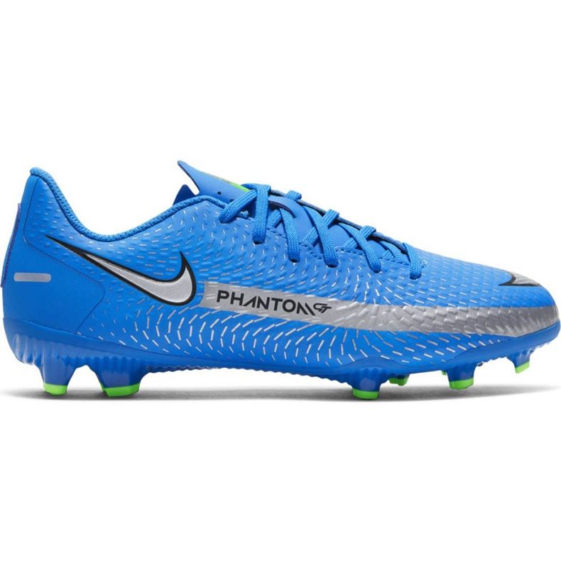 Kopačky Nike Phantom Gt Academy FG / MG Junior CK8476 400 modrý modrý