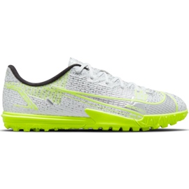 Kopačky Nike Mercurial Vapor 14 Academy Tf Junior CV0822 107 stříbro