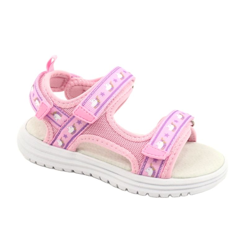 Kožená stélka Pink Sandals American Club RL39 růžový