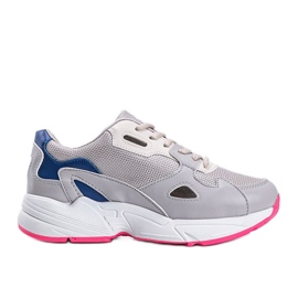 Šedé dámské tenisky Kendall šedá Šedé dámské tenisky Kendall šedá