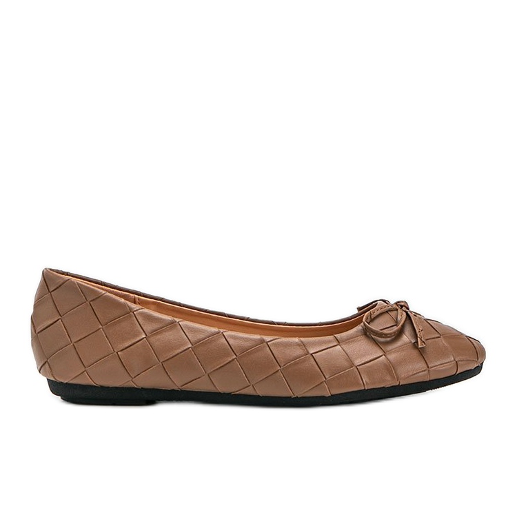 Béžové pletené balerínky Kaiden béžový Béžové pletené balerínky Kaiden béžový