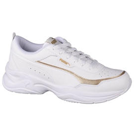 Boty Puma Cilia Mode Lux W 375732 02 bílý zlatý