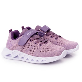 Dětské sportovní boty Tenisky Big Star HH374183 Violet fialový Dětské sportovní boty Tenisky Big Star HH374183 Violet fialový