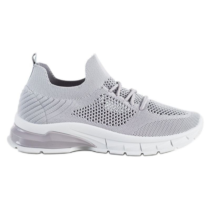 Filippo Šněrované, prolamované tenisky šedá