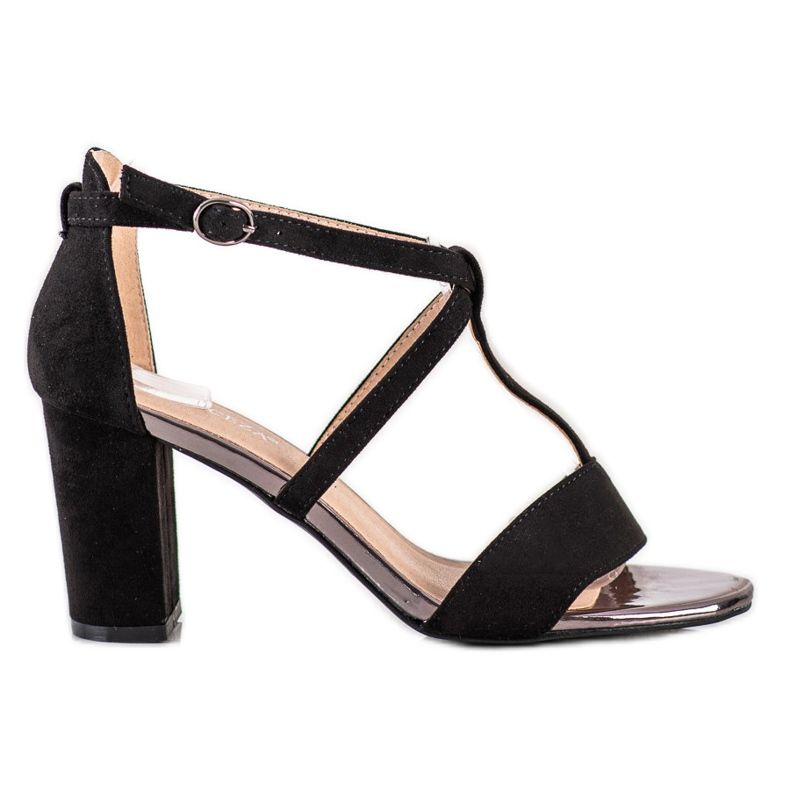 Stylové sandály na baru VINCEZA černá