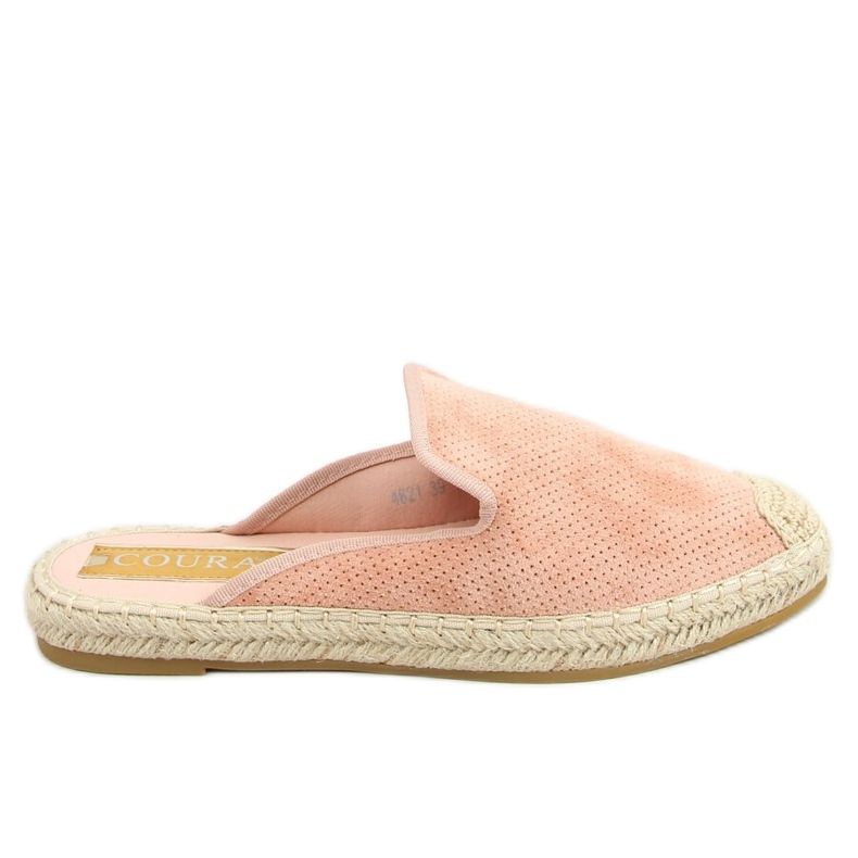 Dámské růžové espadrilky růžové 4821 Růžové růžový Dámské růžové espadrilky růžové 4821 Růžové růžový