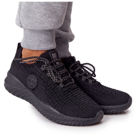 Dámská sportovní obuv Memory Foam Big Star HH274298 Černá černý