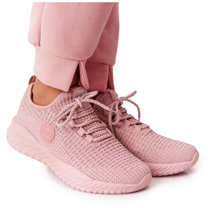Dámská sportovní obuv Memory Foam Big Star HH274299 růžová růžový
