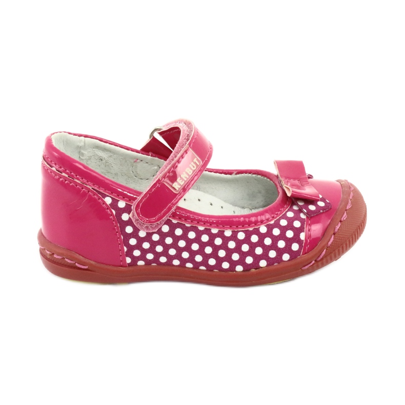 Dívčí baleríny Ren But 1405 růžové růžový bílý Dívčí baleríny Ren But 1405 růžové růžový bílý