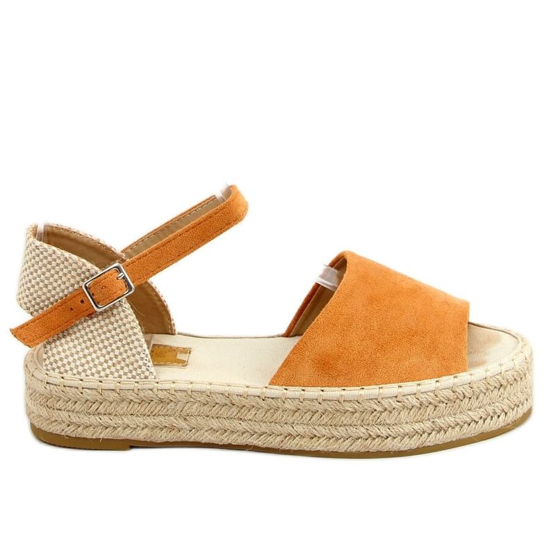 Espadrilky velbloudí velbloud A663-ESP-1 béžový hnědý