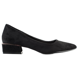 Goodin Černá Lodičky Na Plochém Podpatku černý